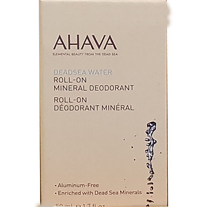 Ahava Dead sea water deodorant roll on mineral deodorant aluminium free enriched with minerals 50ml