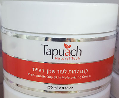 Tapuach Moisturizing cream for oily and problematic skin SPF 15 250 ml